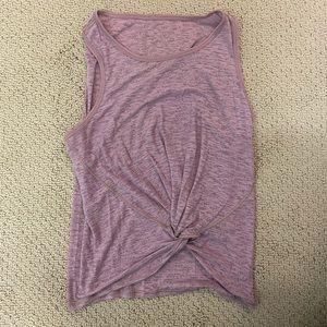 Adorable light pink lululemon tank!